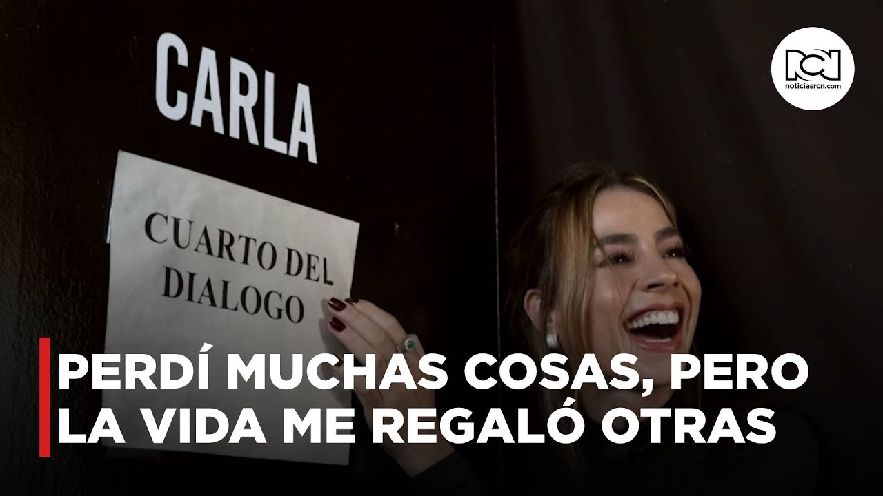 Su infancia, su familia y su relación con Cristina: Carla Giraldo se sinceró en Noticias RCN