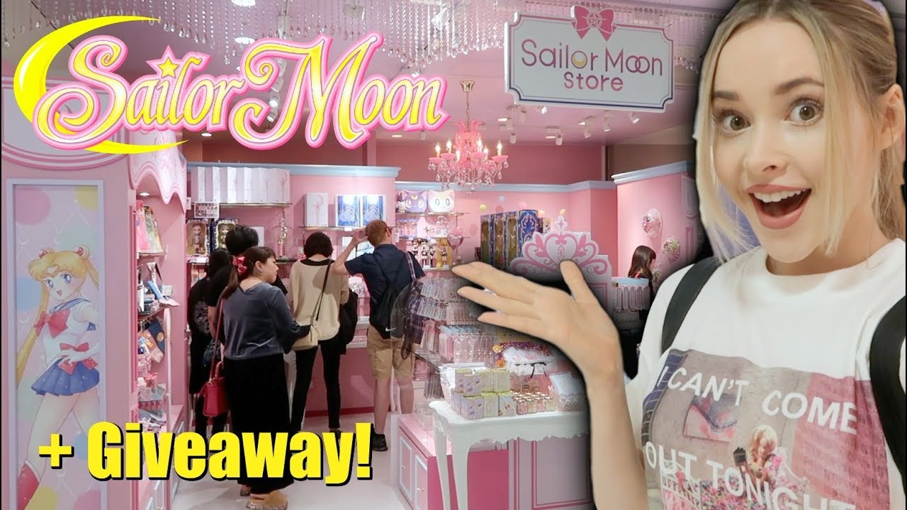 The First OFFICIAL Sailormoon Store Opened in Tokyo- What's Inside?