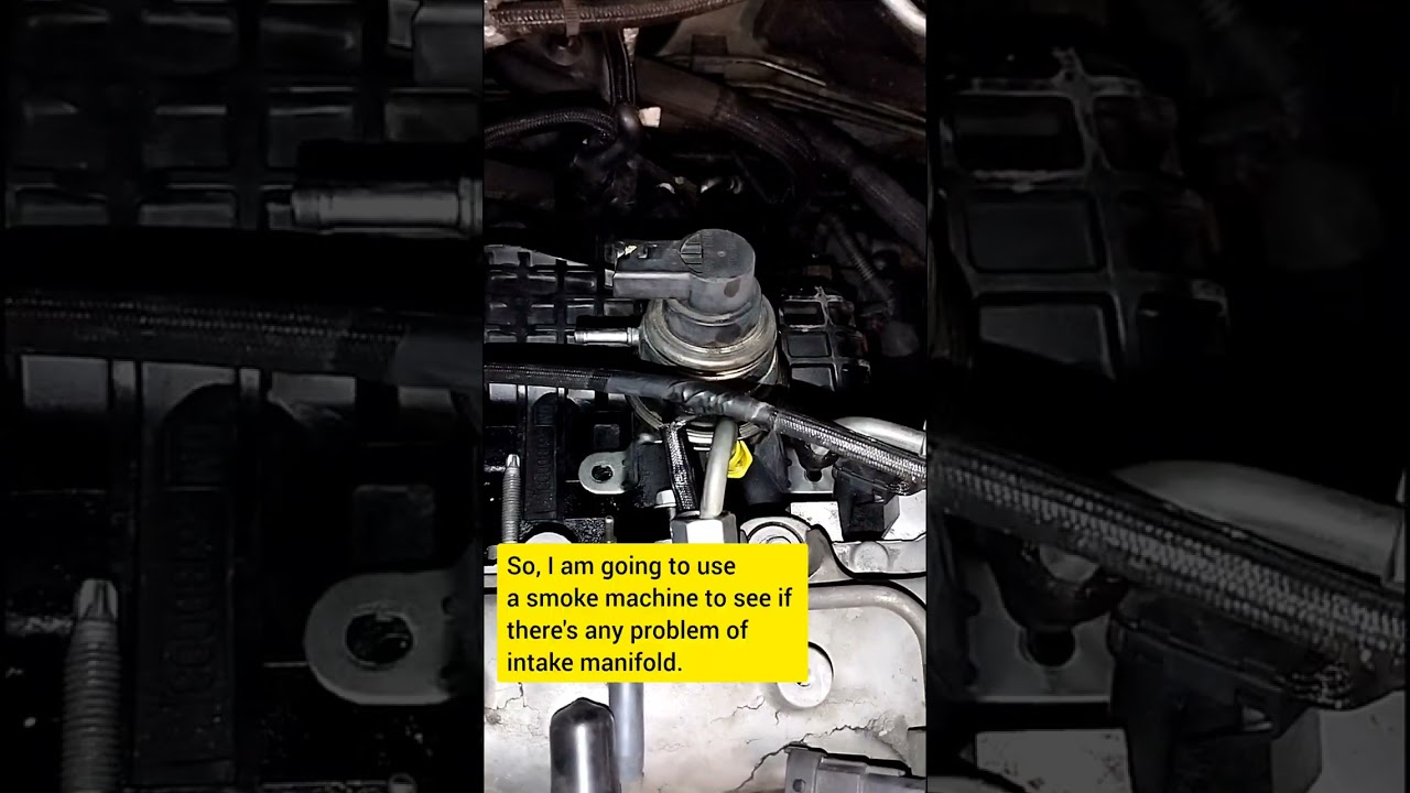 Holden Captiva 2.2 diesel :  Big hall on the intake manifold