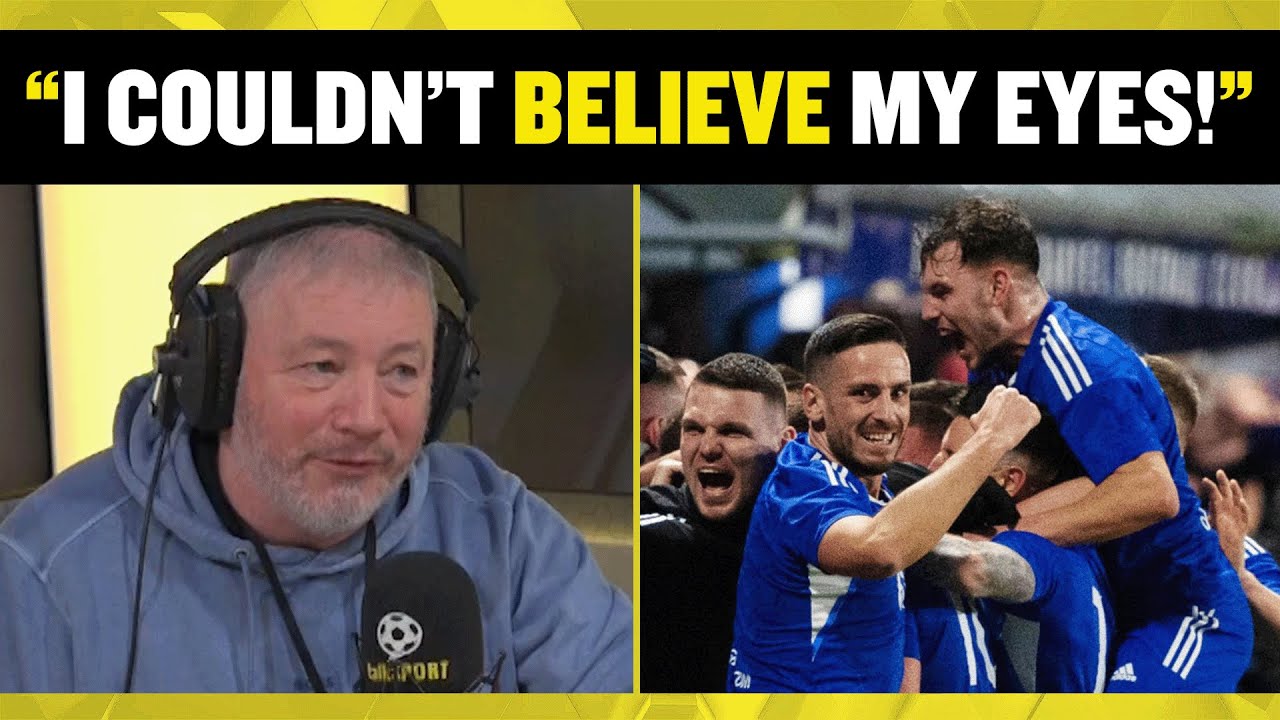 Ally McCoist STUNNED! 😵 6th Tier Darvel SHOCKS Aberdeen 😍