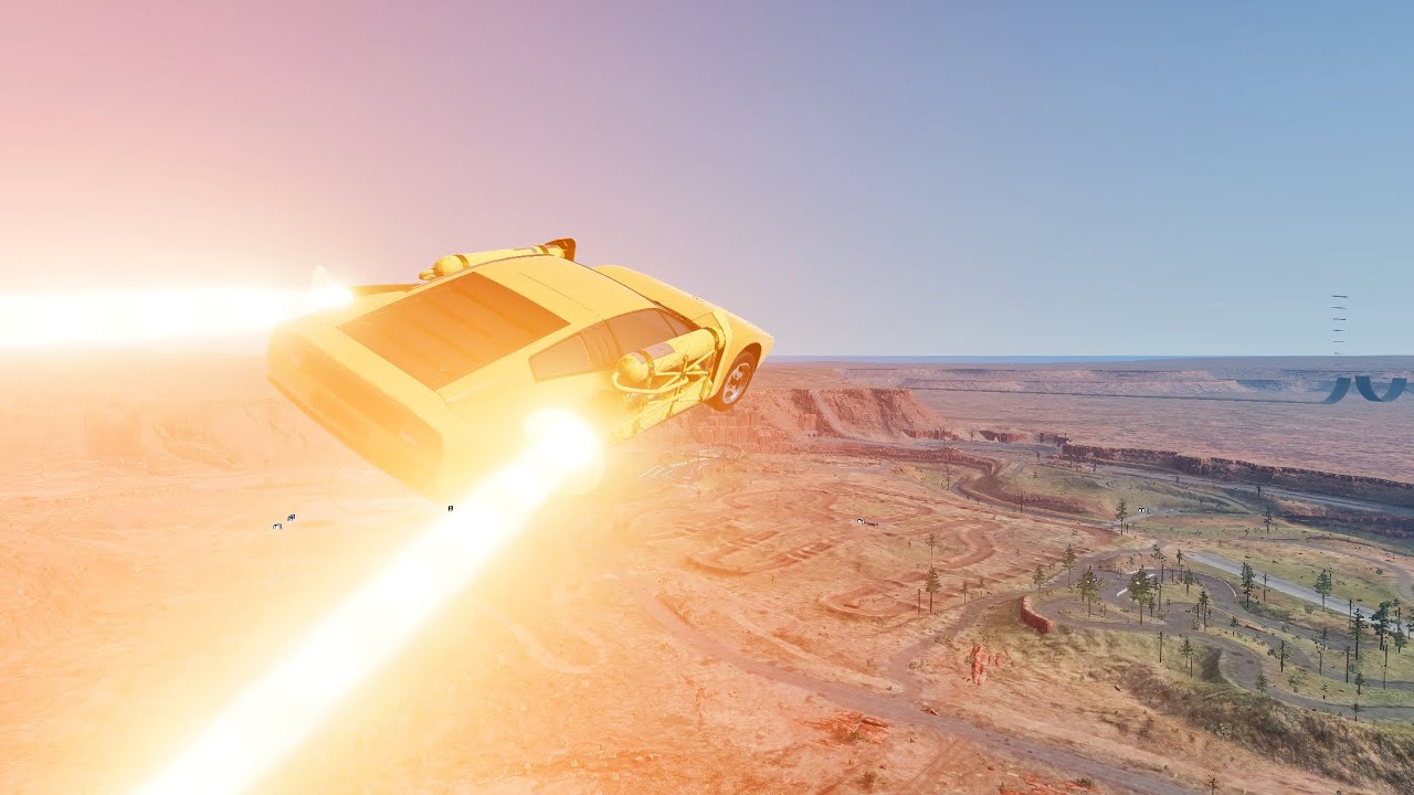 BeamNG.drive Which Car FLIES the LONGEST in Crazy Flight?