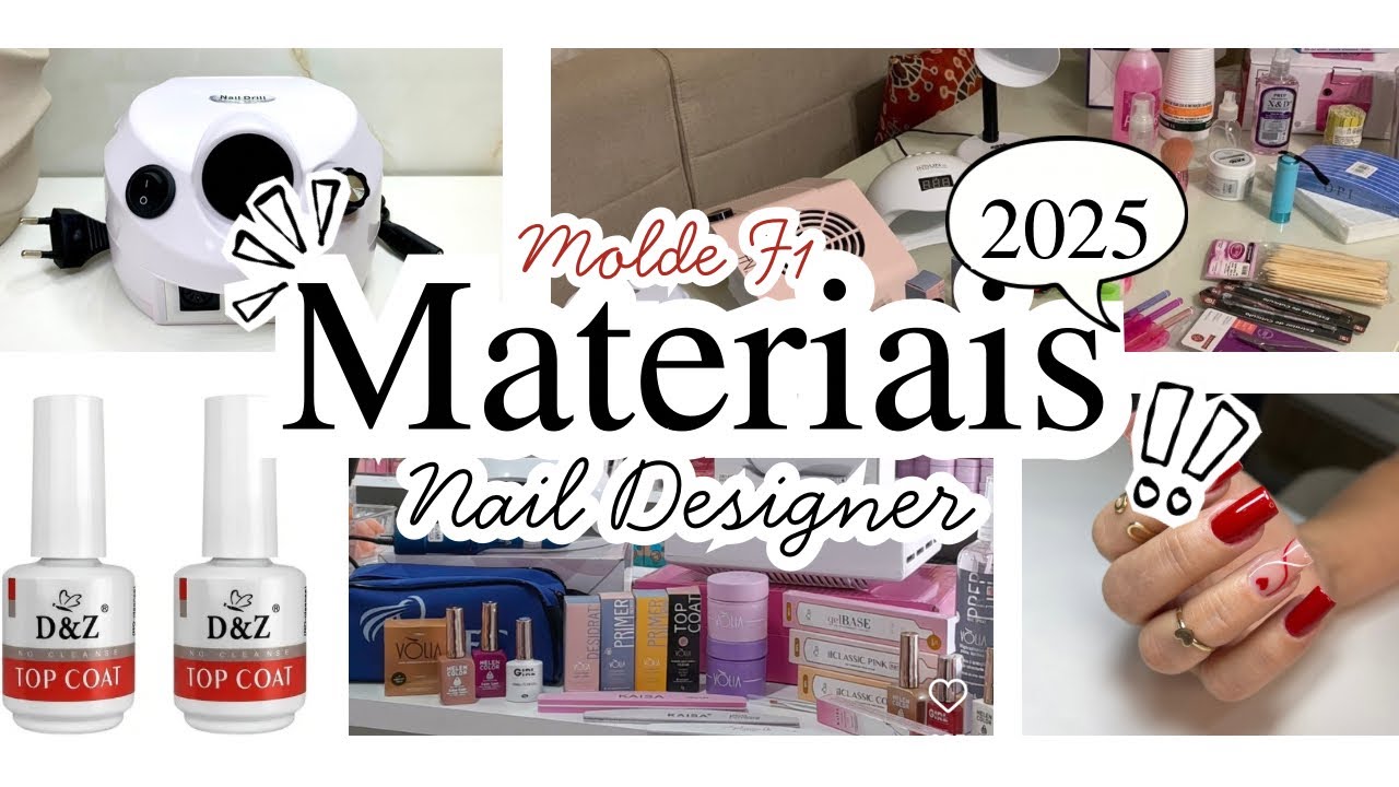 LISTA DE MATERIAIS PARA COMEÇAR 