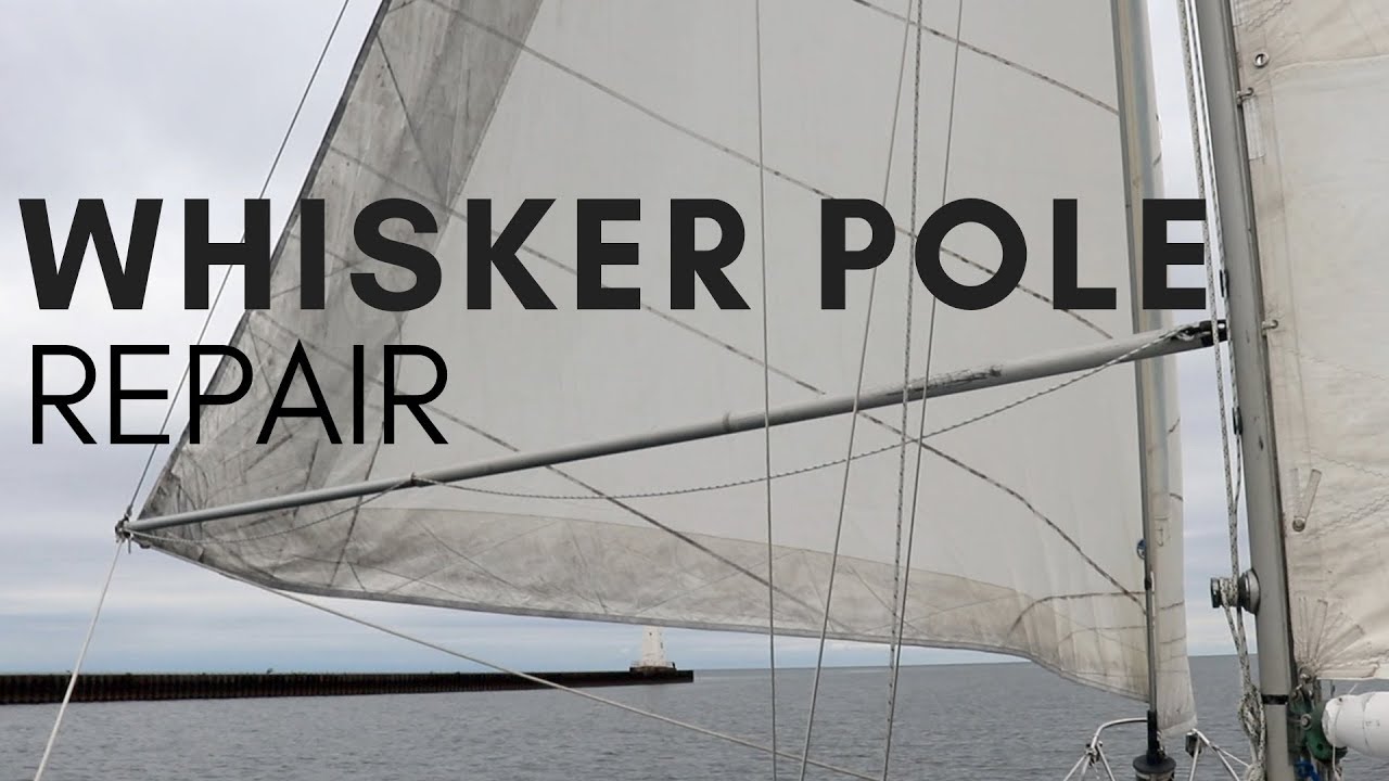 Repair of a Forespar Telescoping Whisker Pole with Control Line
