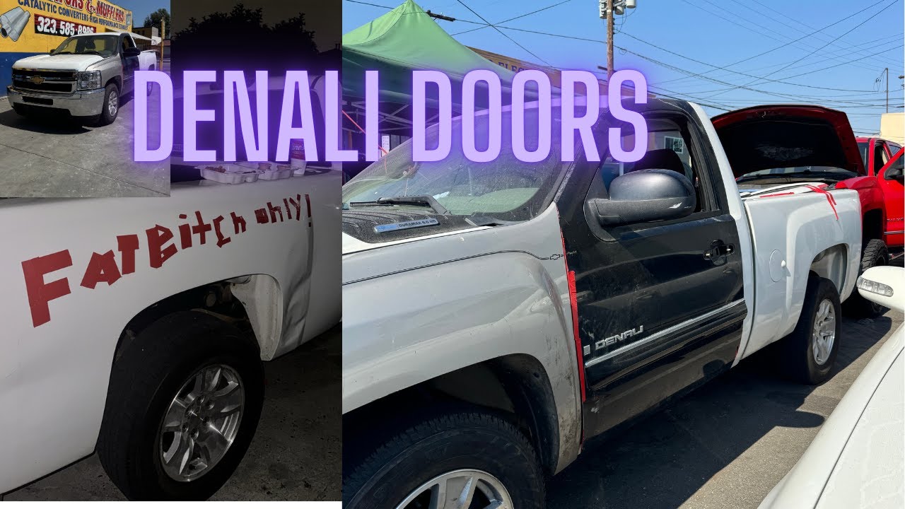 My Silverado Truck has 7 Vin Numbers now. NEW DOORS AND HEADLIGHTS.