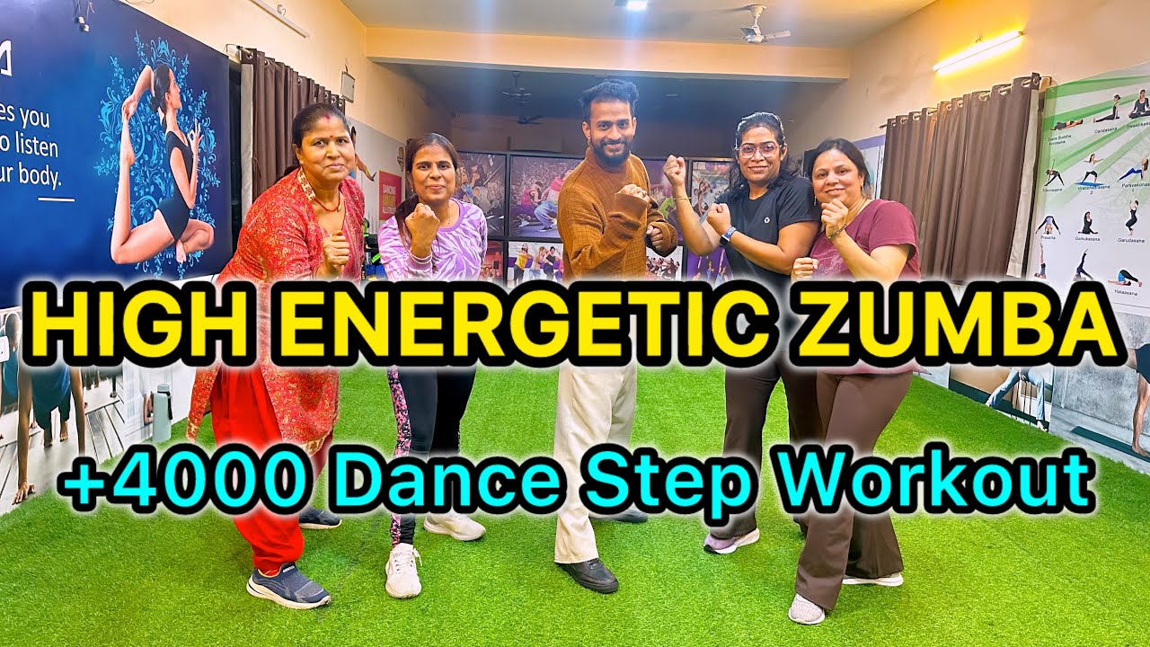 Zumba For Beginners + 4000 Dance Step Workout | Zumba Dance | Ayan Sir 