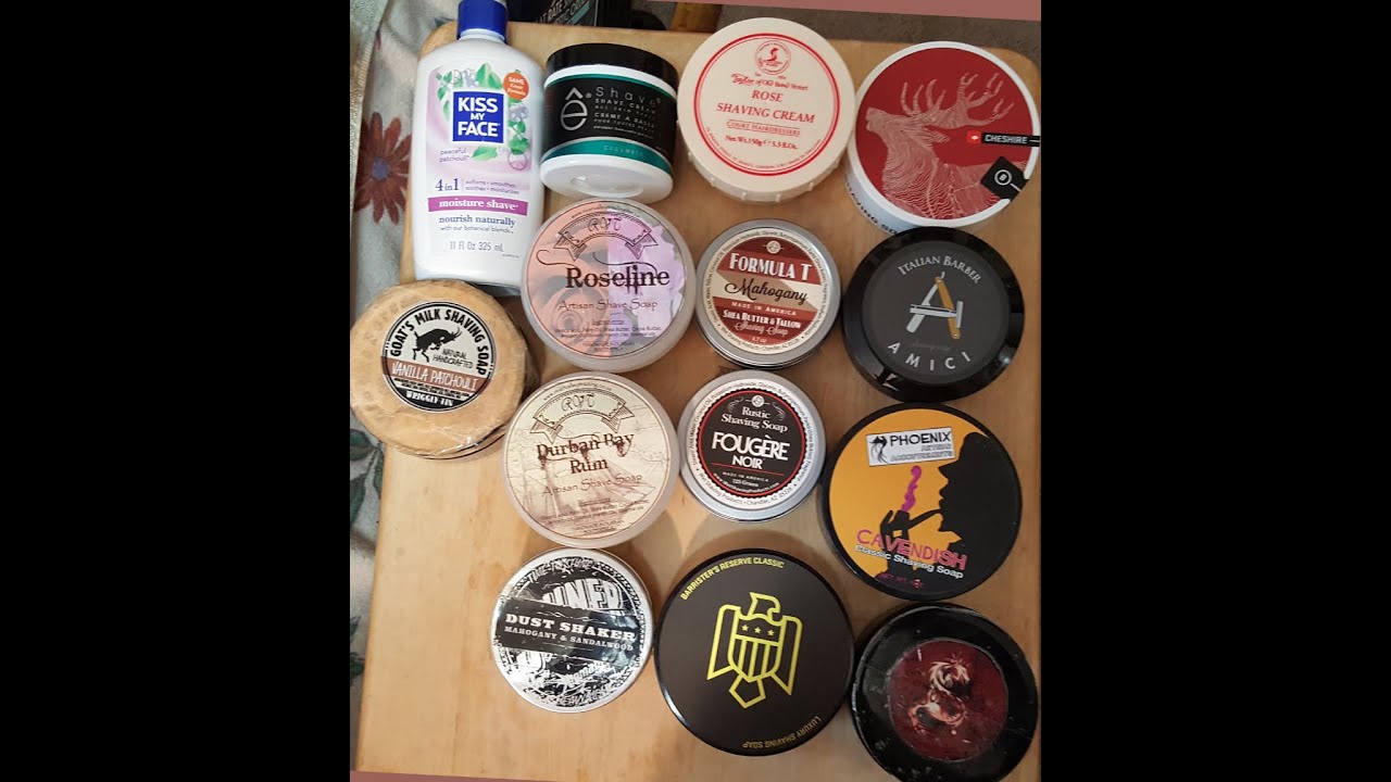 My Favorite Shave Soaps