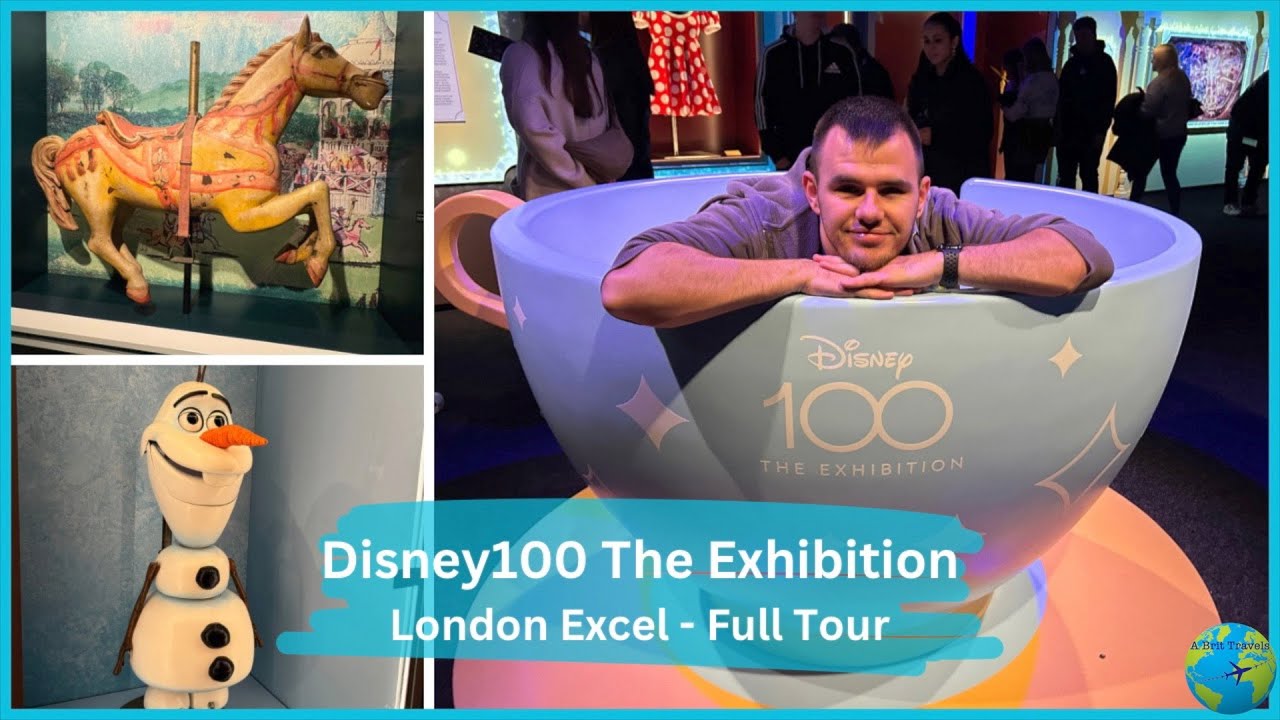 Disney100 The Exhibition - Disney History & Props - London Excel