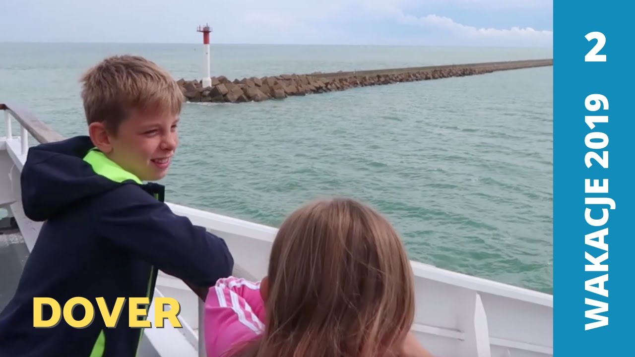 Płyniemy promem do Dover, zwiedzamy Białe Klify i nocujemy na kempingu Kingsdown