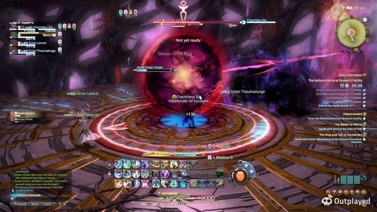 Ascian Prime Boss Fight - Dungeon