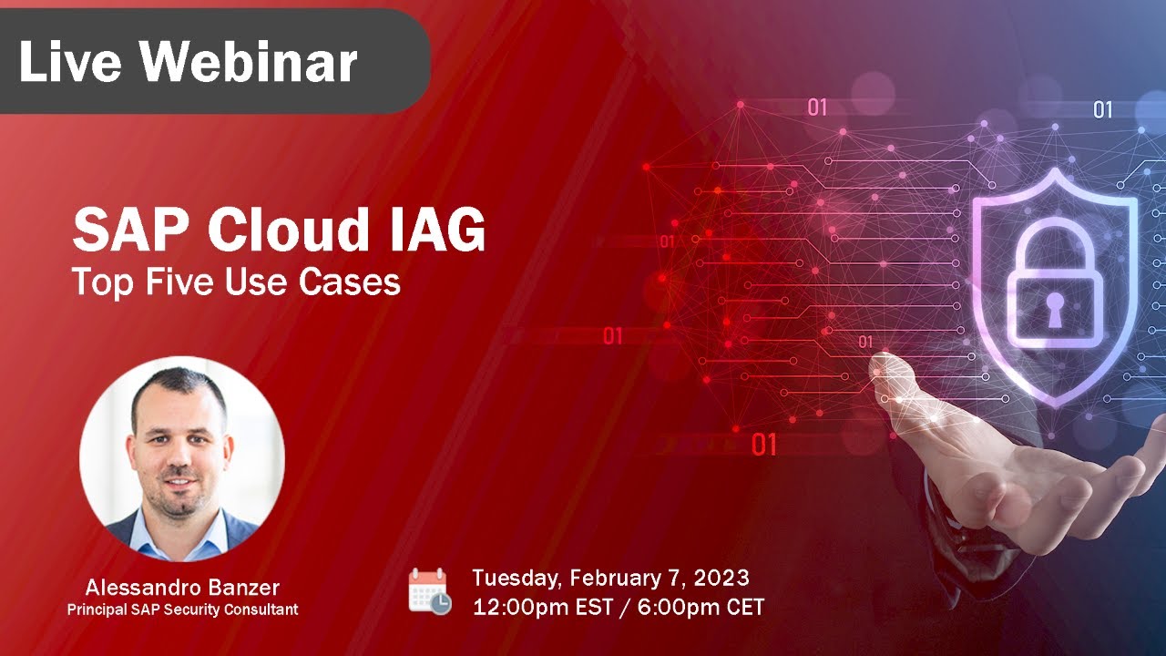 SAP IAG - Top Five Use Cases