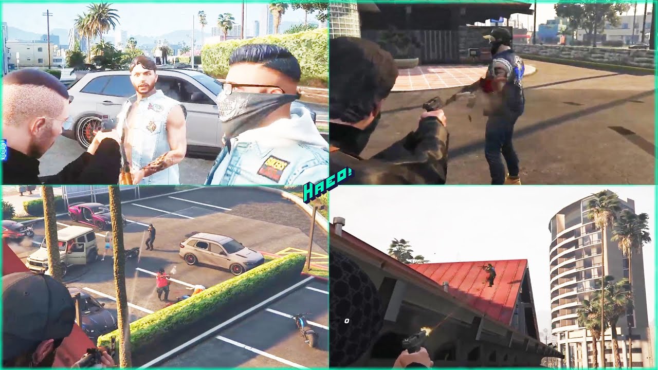 Chang Gang vs BBMC War Begins (Multi POVs) | Nopixel 3.0