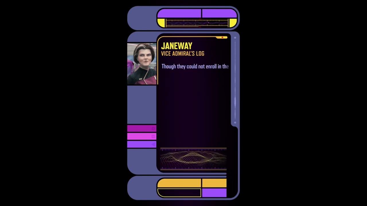 Star Trek: Prodigy - Vice Admiral's Janeway Log - 1x20