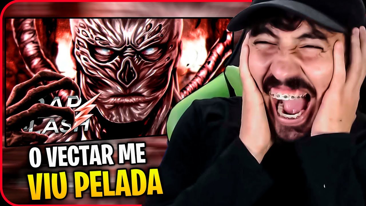 Rap do Vecna (Stranger Things) - TERROR DO MUNDO INVERTIDO // Flash Beats | Leozin React
