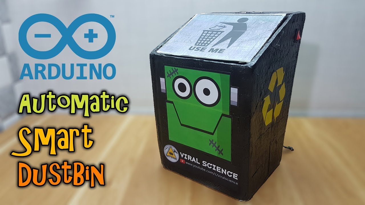 Arduino Automatic Open/Close Smart Dust Bin