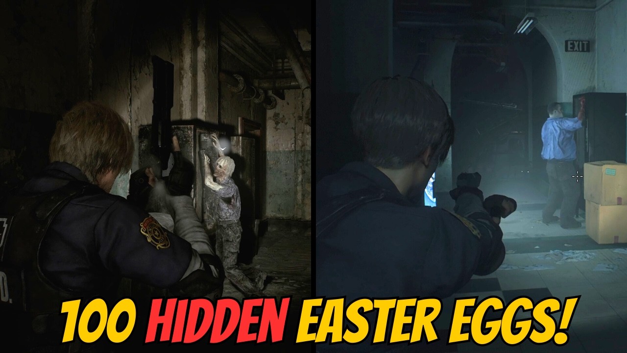 100 Hidden Easter Eggs That You Might’ve Missed In Resident Evil Requiem!