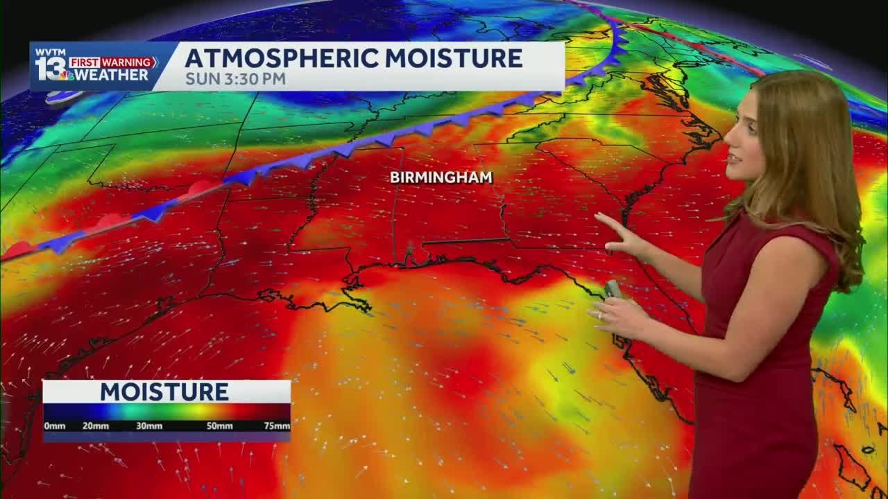 Heavy rain and storms return to Alabama's weekend forecast with a flooding risk
