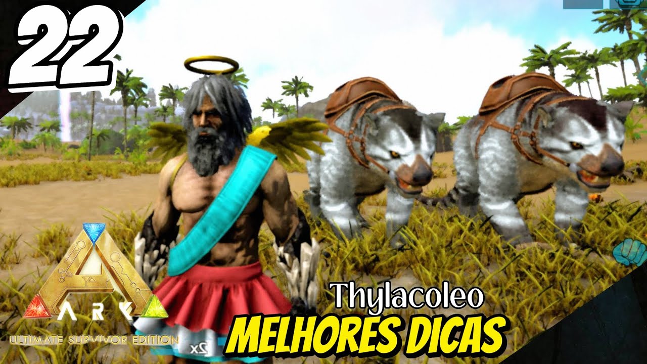 Como Domar Thylacoleo - Leão Marsupial | melhores Dicas #arkultimatemobile #arkmobile #ark #jogos