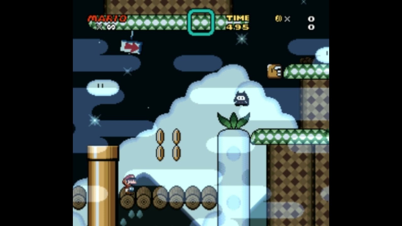 SMW Custom Music - Chrono Trigger - Corridors of Time (By Nanako)