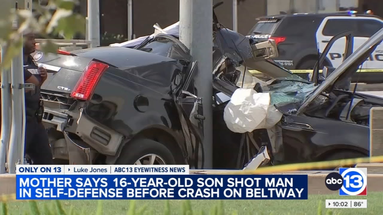 Teen questioned after shooting City of Houston employee found dead following crash