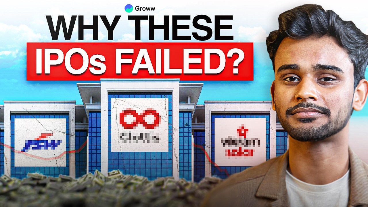 Why These 3 IPOs Crashed After Listing in 2025 | The Red Flags Everyone Ignored