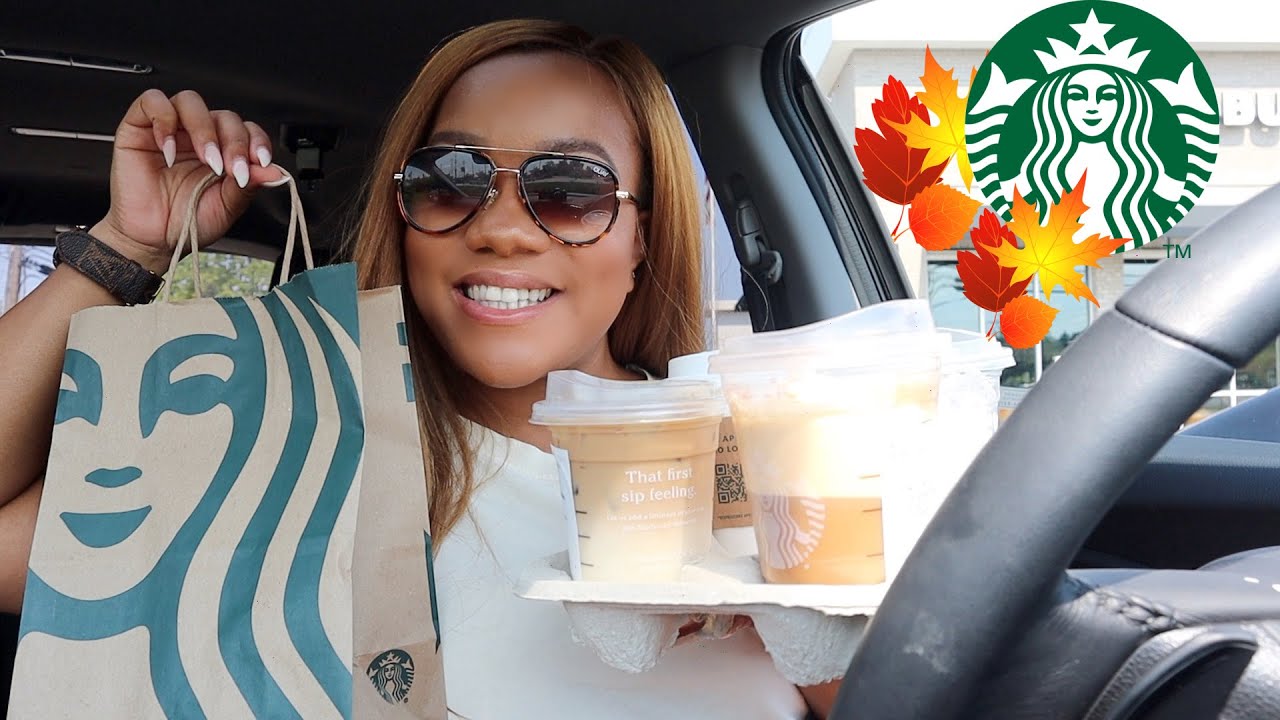 I Tried The Starbucks 2021 Fall Menu | NEW Apple Crisp Macchiato Taste Test