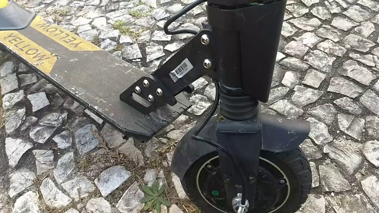 Patinete el&eacute;trico Yellow &eacute; seguro? Veja como &eacute; a conserva&ccedil;&atilde;o destes equipamentos x seguran&ccedil;a Grin