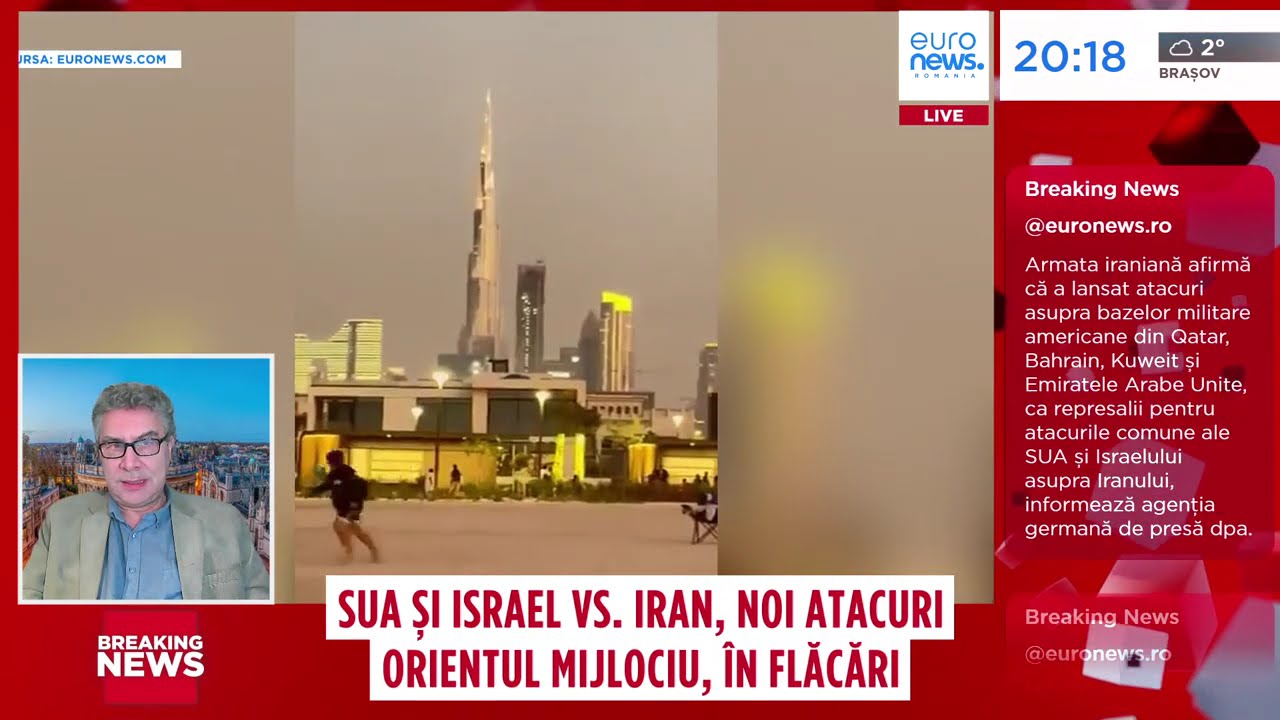 Dubai, ținta Iranului pentru prima oară
