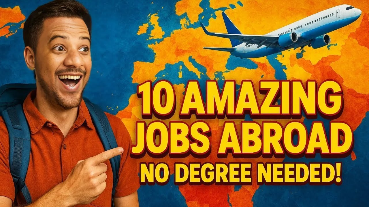 10 Amazing Jobs Abroad—No Degree Needed!