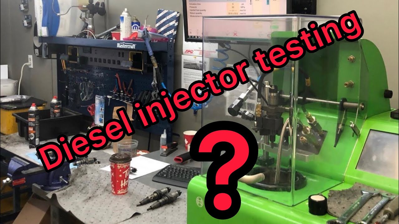 Diesel injector testing ?