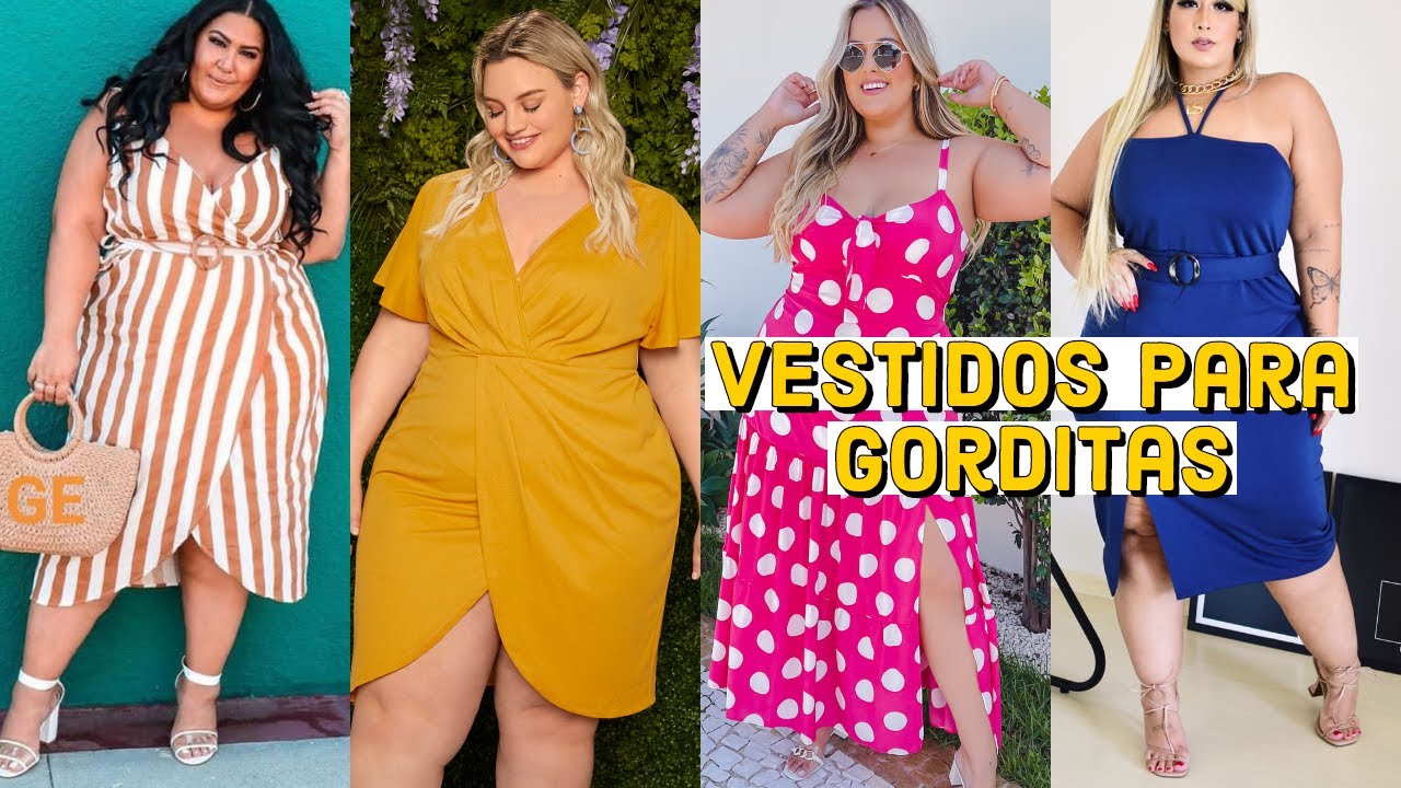 VESTIDOS para gorditas 😍 moda tallas grandes 💕 Tendencias 2022/23