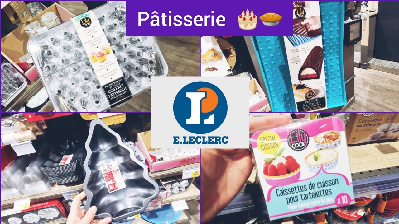 🧁👩🏻‍🍳ARRIVAGE LECLERC PÂTISSERIE USTENSILES DE CUISINE