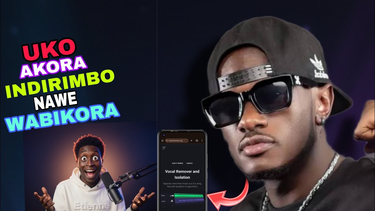 Uko Wakura Amajwi mu Ndirimbo 🎵 ugashyiramo Ayawe nka Sirvizo — Remove Vocals & Add Your Voice