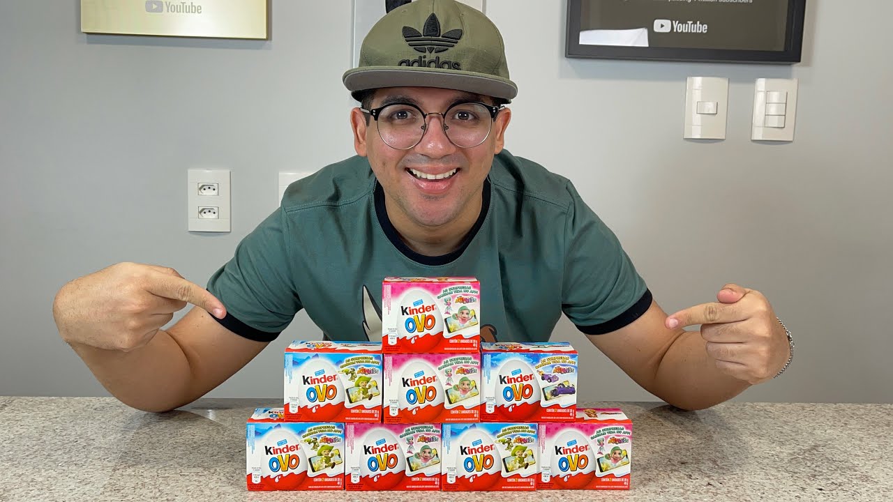ABRINDO MUITOS KINDER OVOS COM BRINDES RAROS!!!