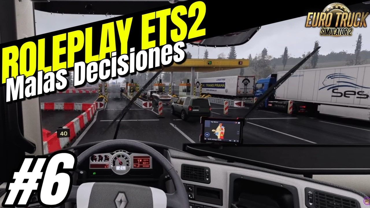 ROLEPLAY ETS2 - Vamos a Suecia (Mala idea) - Modo Historia y Trayectoria - Euro Truck Simulator 2