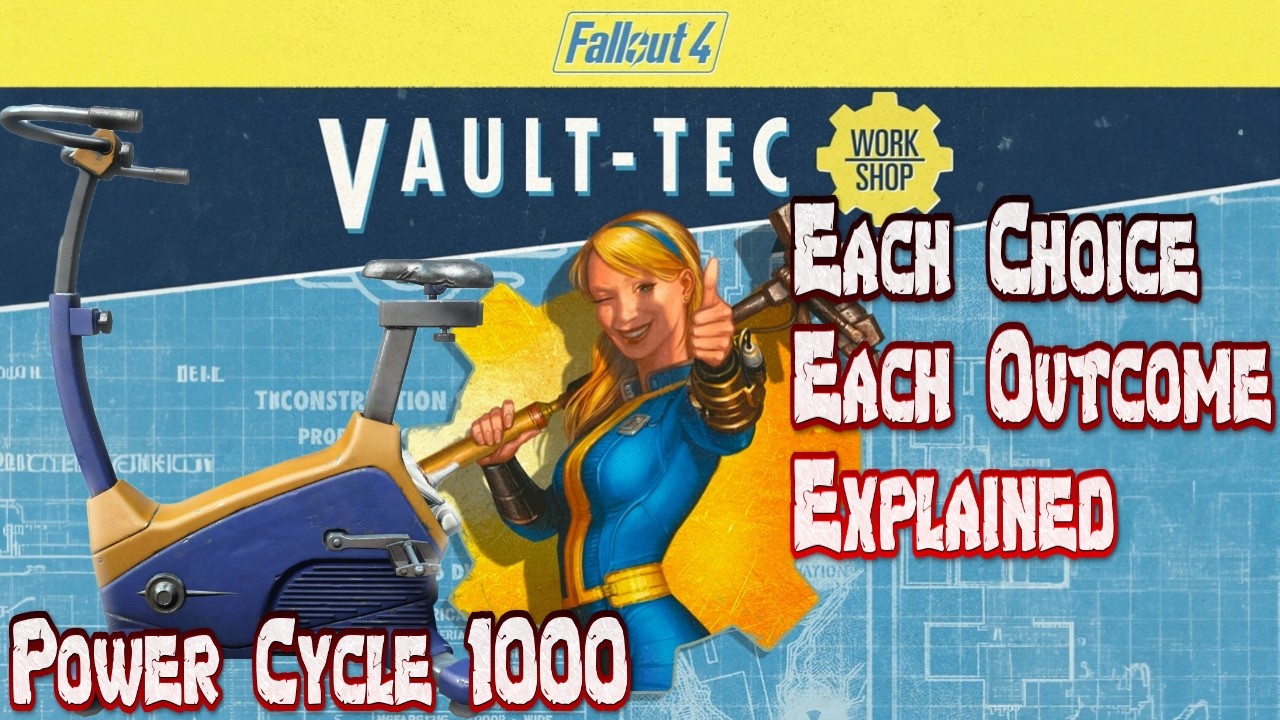 Power Cycle Experiment Choices - Vault Tec Worshop DLC Full Walthrough Part 2