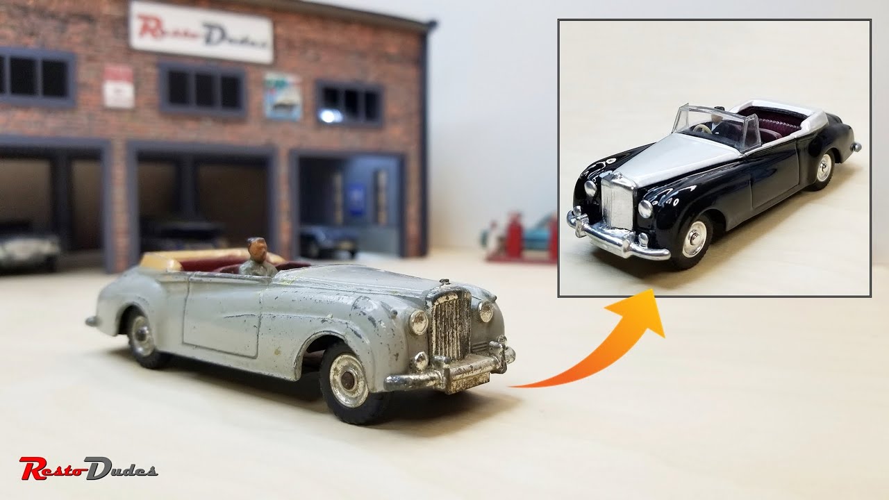 Bentley Convertible Coupe - Dinky Toy Restoration