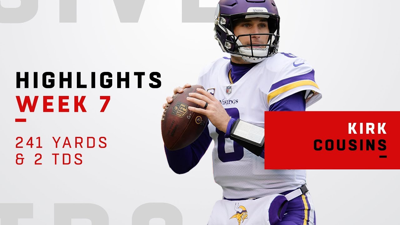 Kirk Cousins Highlights vs. Jets