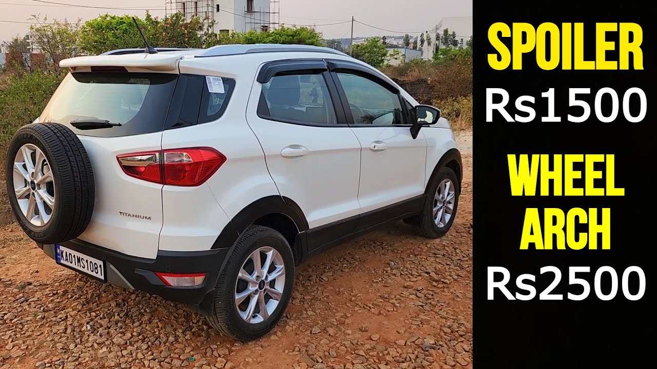 Ford Ecosport - Accessories for Less than HALF THE PRICE!!!  Installation and Review