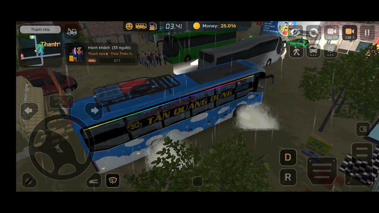 Lái xe kim long đi đưa khách về quê ăn tết COACH BUS SIMULATOR VIETNAM