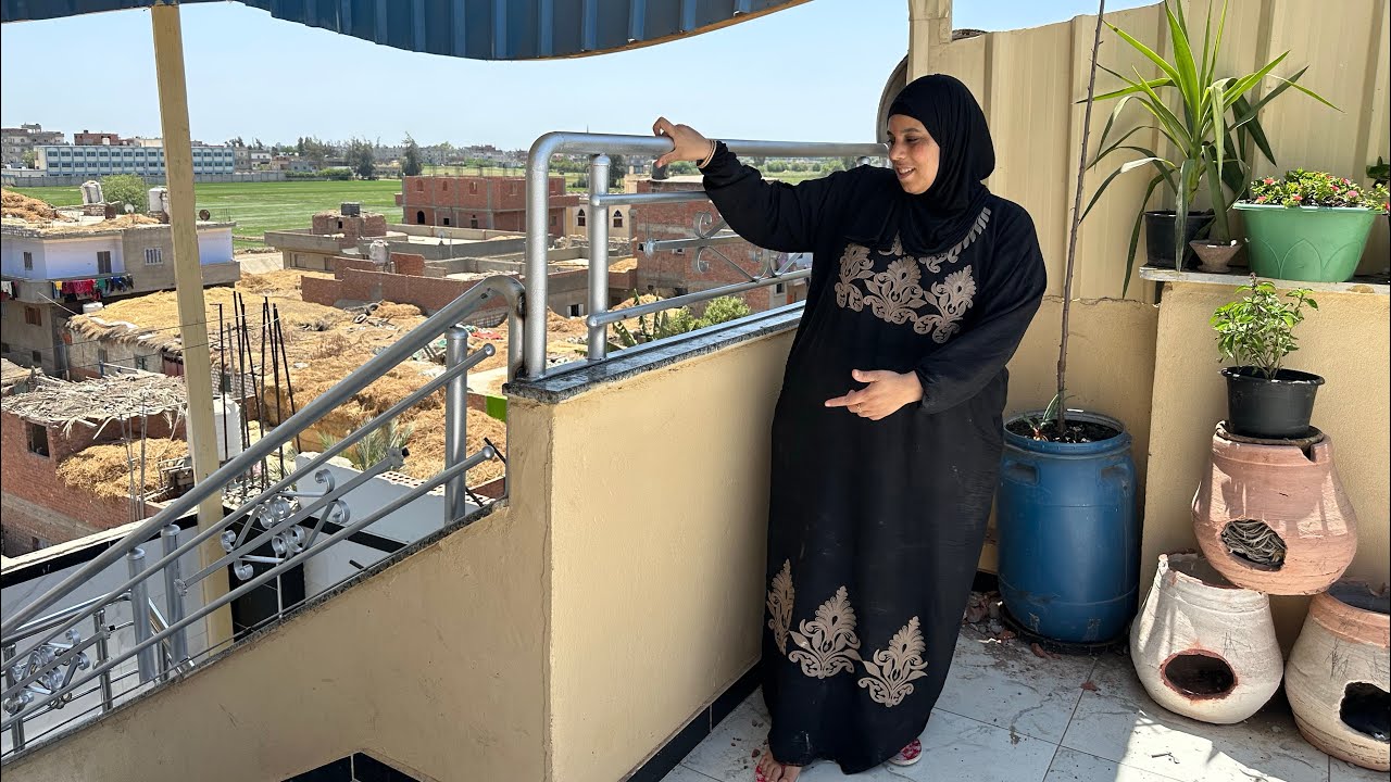 واخيراً وبعد طول انتظار امان السلم كمل كل الناس فرحانه بالعيد وانا بركب الحديد وفعلا من خرابه لقصر 🤲