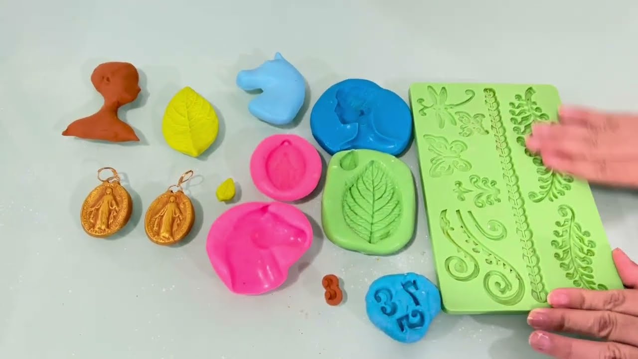 Moldes de silicona CASEROS ¡¡flexibles!!😍