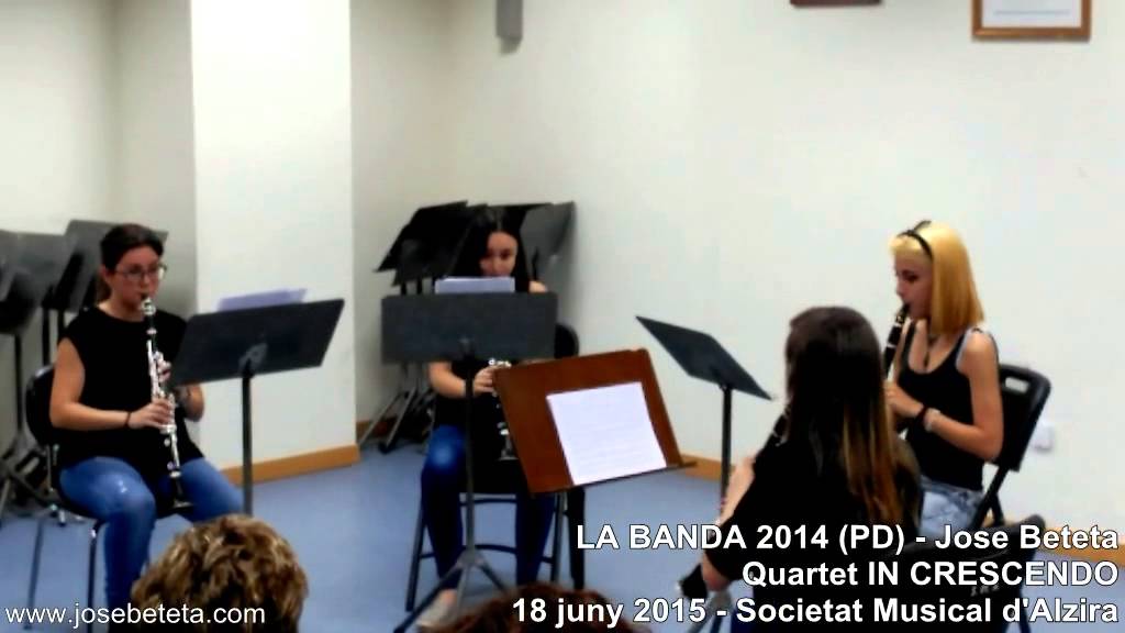 LA BANDA 2014 - Quartet IN CRESCENDO