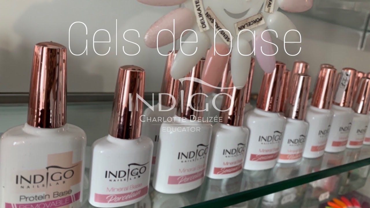 Les gels de base Indigo nails