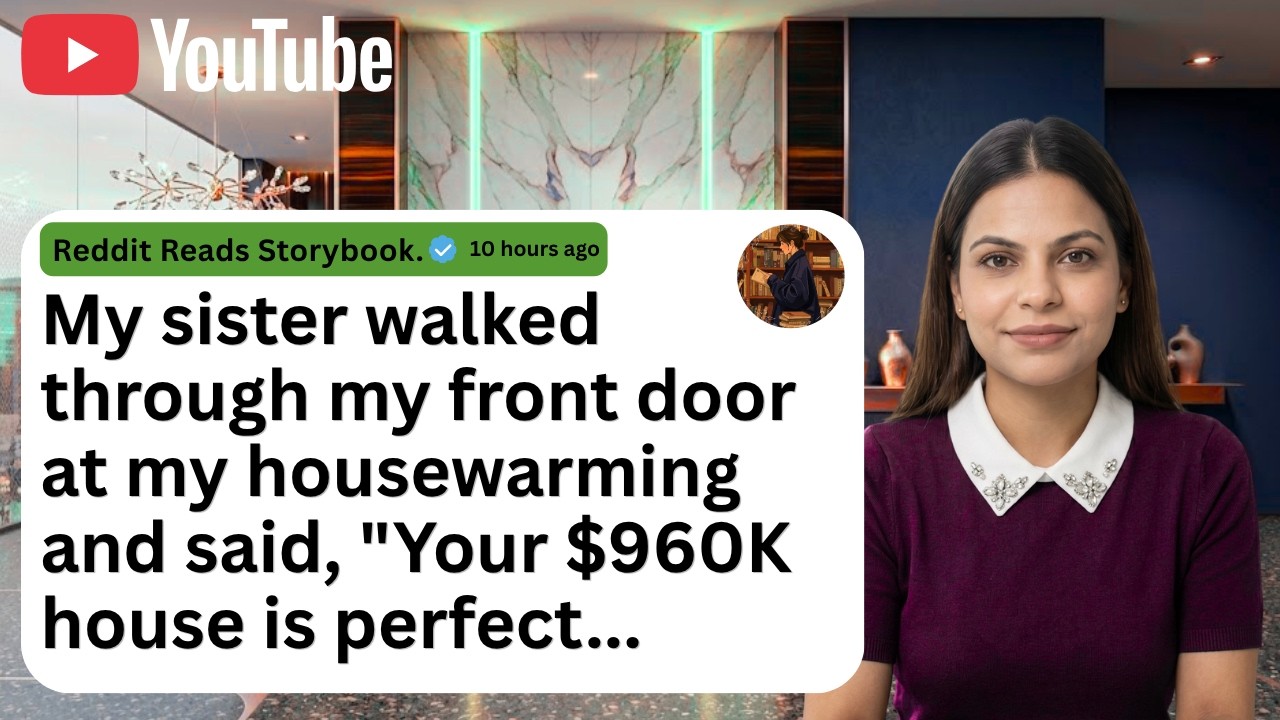 At my housewarming, my sister said, “Your $960,000 house is perfect for my kids.” Then my mom add...