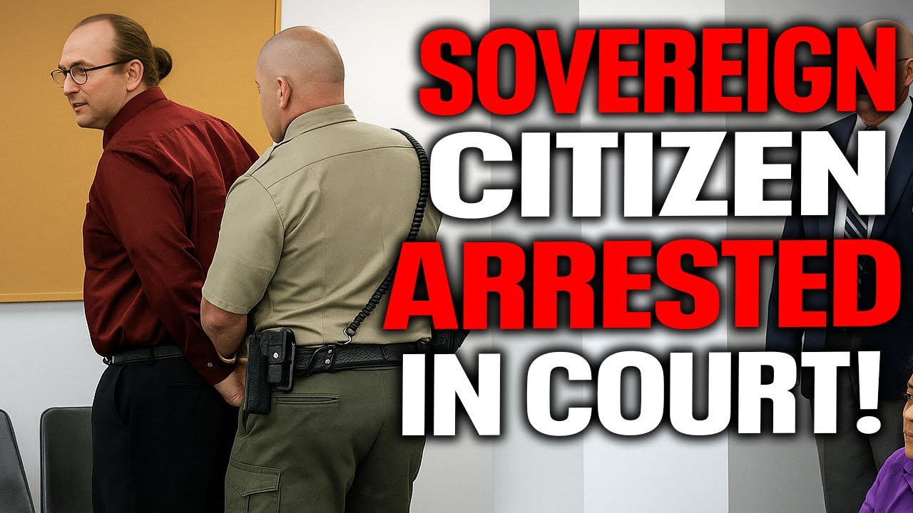 Sovereign Citizen Gets ARRESTED in Court! Judge DEMOLISHES Her Jurisdiction – Pro Se Disaster!
