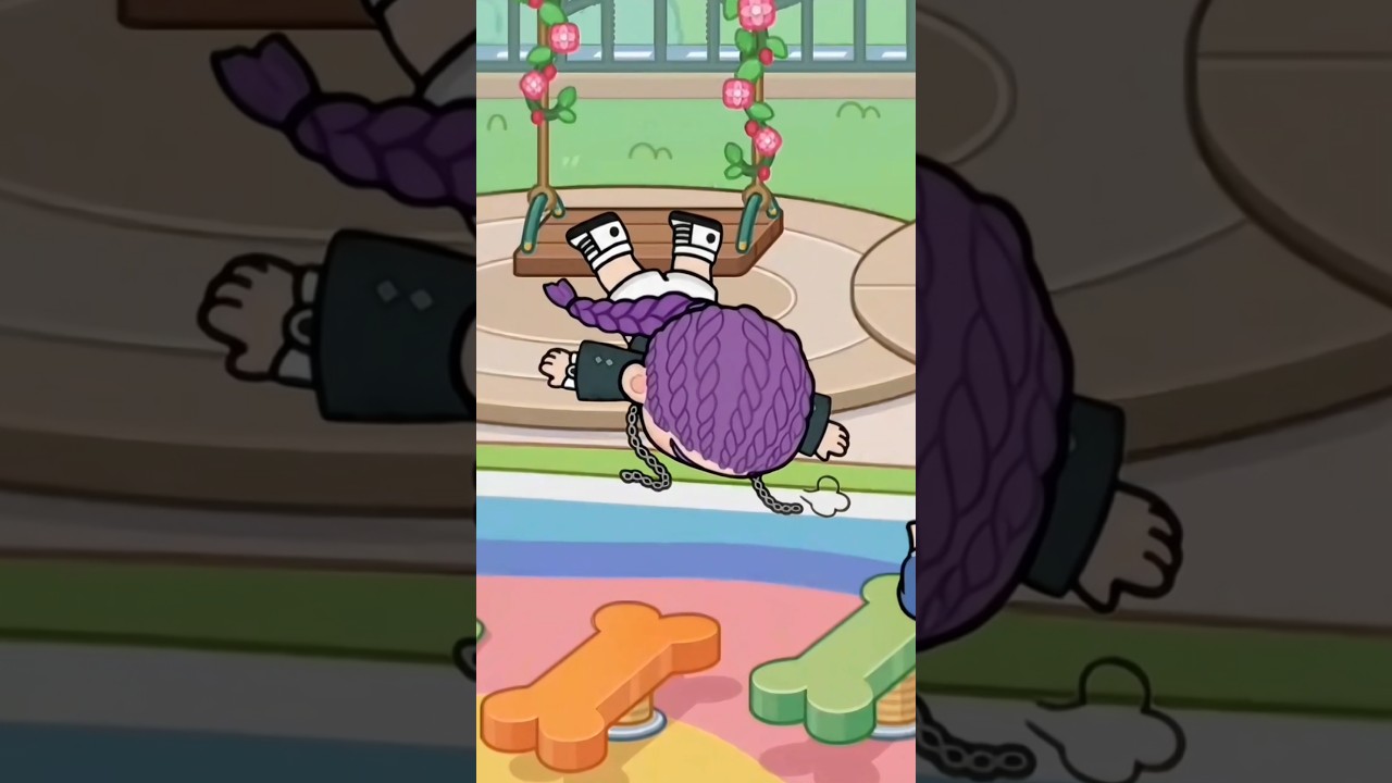 toca boca | game world girl rumi is fell #gameworld #tocalifeworld #tocaboca