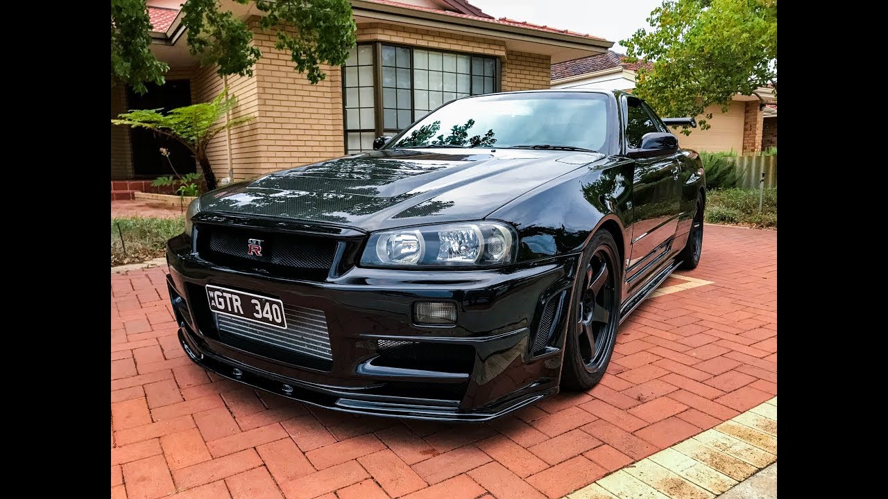 Tuned Australian R34 GTR 650hp