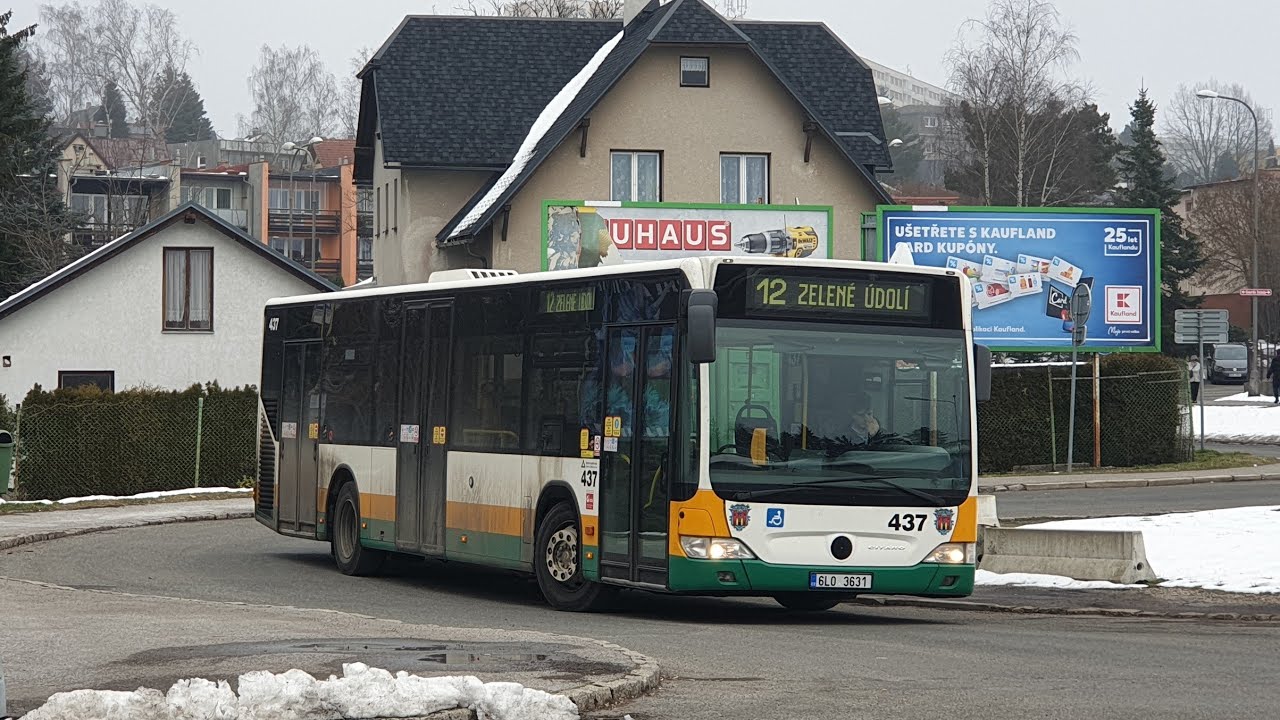 Mercedes-Benz Citaro O 530 II 6L0 3631 #437, OM457 + Voith | Linka 12 na Pavlovice | DP Liberec