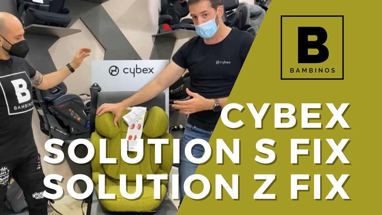 CYBEX DEMO DAY| Cybex Solution S Fix|Cybex Solution Z fix|Sillas de auto grupo 2/3| #tiendasbambinos