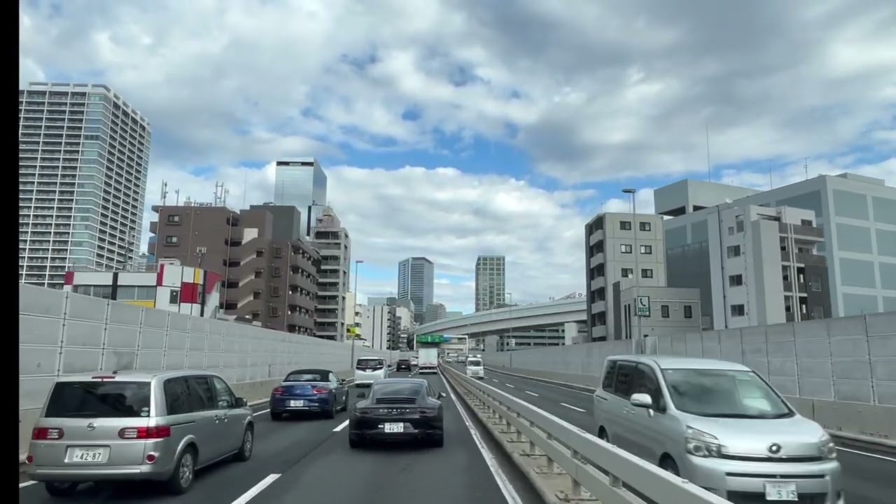 MOVING JAPAN【road trip】TOKYO JAPAN【moving car】TOKYO-TO【back road】SYUTOKOU EXPRESSWAY【DRIVE】🚐  part 2